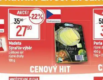 Globus Madeta sýrařův výběr nabídka