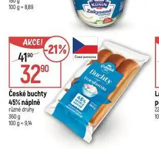 Globus České buchty 45% náplně nabídka