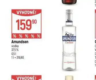 Globus Amundsen vodka nabídka