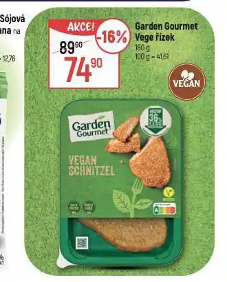 Globus Garden gourmet vege řízek nabídka