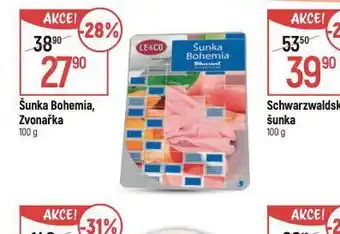 Globus Šunka bohemia, zvonařka nabídka