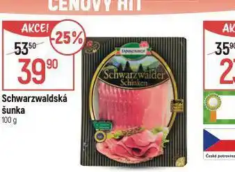 Globus Schwarzwaldská šunka nabídka