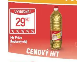 Globus My price řepkový olej nabídka