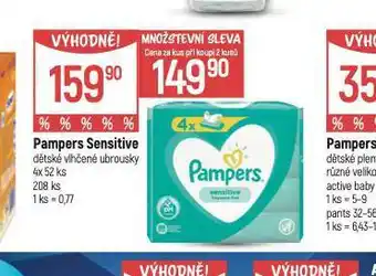 Globus Pampers dětské plenky nabídka