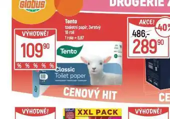 Globus Tento toaletní papír nabídka