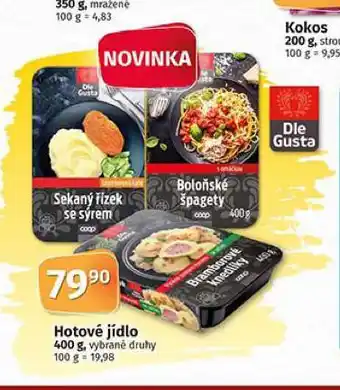 Coop Hotové jídlo nabídka