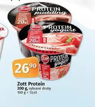 Coop Zott protein nabídka