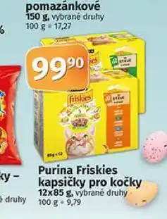 Coop Purina friskies kapsičky pro kočky nabídka
