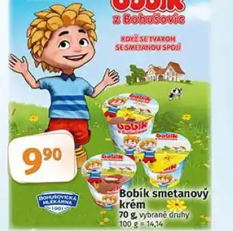 Coop Bobík smetanový krém nabídka