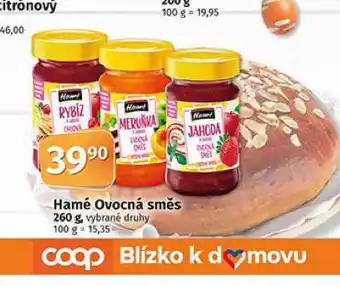 Coop Hamé ovocná směs nabídka