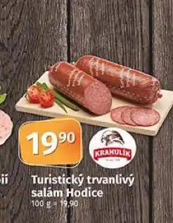 Coop Turistický trvanlivý salám hodice nabídka