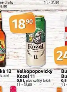 Coop Pivo velkopopovický kozel 11 nabídka