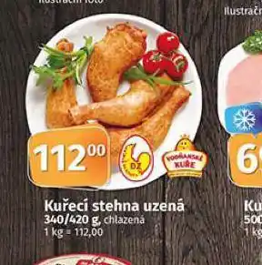 Coop Kuřecí stehna uzená nabídka