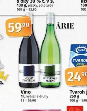 Coop Víno árie nabídka