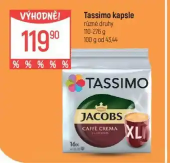Globus Tassimo kapsle nabídka