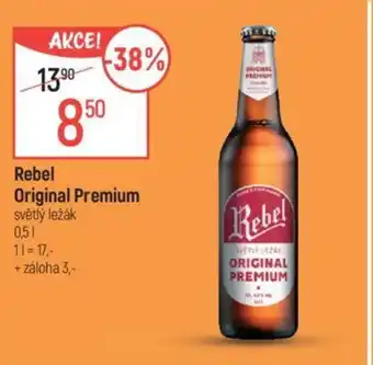 Globus Rebel Original Premium světlý ležák nabídka