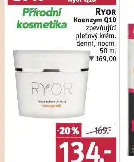 Rossmann Ryor koenzym q10 krém nabídka