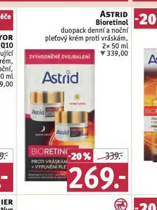 Rossmann Astrid bioretinol krém nabídka