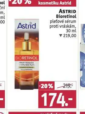 Rossmann Astrid bioretinol pleťové sérum nabídka