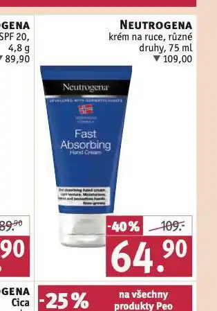 Rossmann Neutrogena krém na ruce nabídka