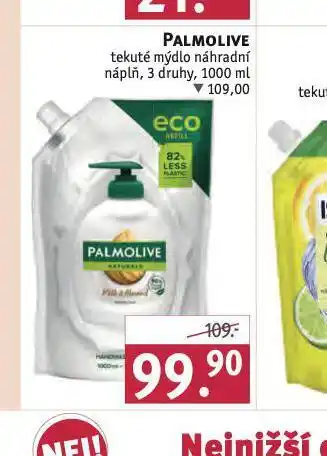Rossmann Palmolive tekuté mýdlo náhradní náplň nabídka