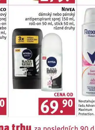 Rossmann Nivea antiperspirant nabídka