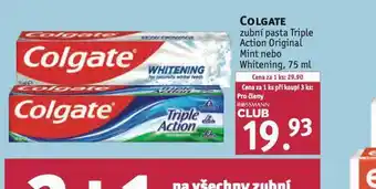 Rossmann Colgate zubní pasta nabídka