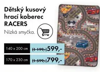 Vesna Dětský kusový hrací koberec RACERS nabídka
