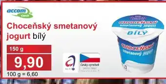 PLUS JIP Choceňský smetanový jogurt bílý nabídka