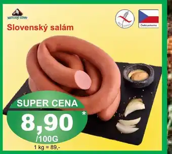 PLUS JIP Slovenský salám nabídka