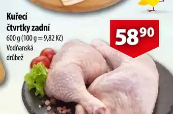 CBA Kuřecí čtvrtky zadní nabídka