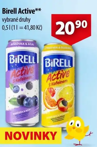 CBA Birell Active 0.5l nabídka