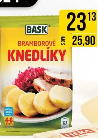 Jip Bask bramborové knedlíky bramborové těsto 400 g nabídka