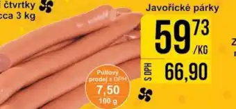 Javořické párky