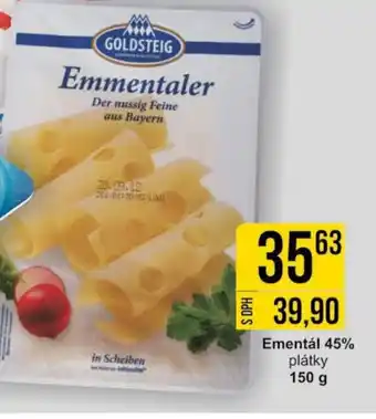 Jip Ementál 45% plátky 150 g nabídka