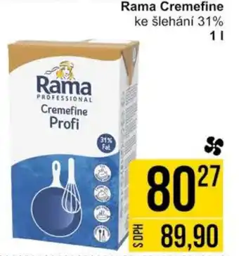 Jip Rama Cremefine ke šlehání 31% 1 l. nabídka