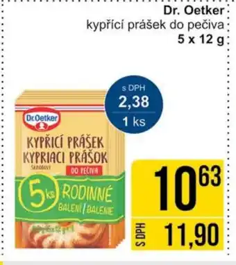Jip Dr. Oetker kypřící prášek do pečiva 5 x 12 g nabídka