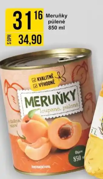 Jip Meruňky půlené 850 ml nabídka