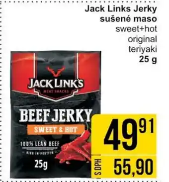 Jip Jack Links Jerky sušené maso nabídka