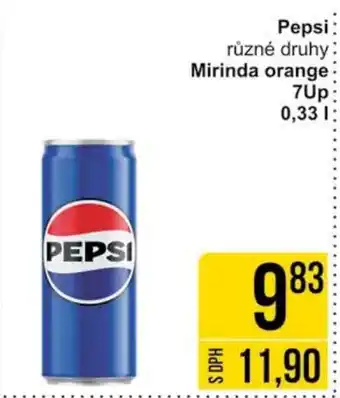 Jip Pepsi 0.33 l. nabídka
