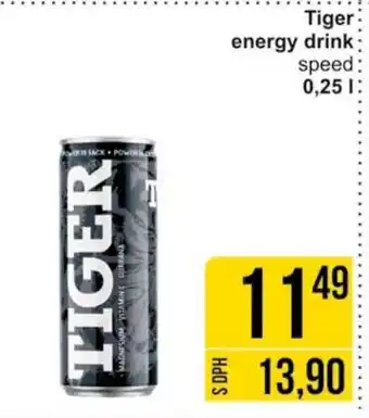 Jip Tiger energy drink 0.25 l. nabídka