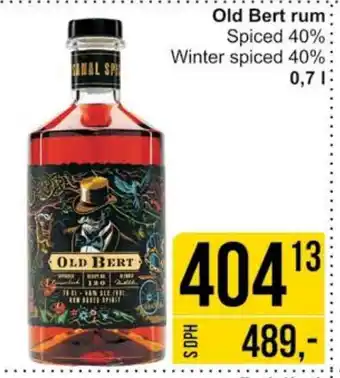 Jip Old Bert rum nabídka