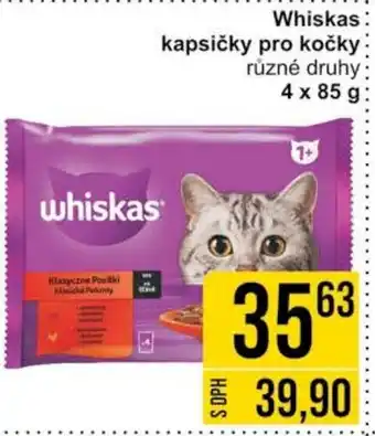 Jip Whiskas kapsičky pro kočky nabídka
