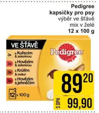 Jip Pedigree kapsičky pro psy nabídka