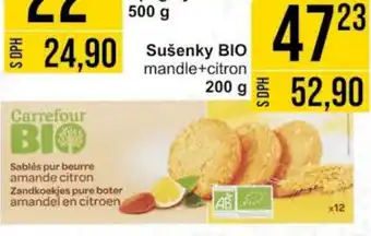 Jip Sušenky BIO mandle+citron 200 g nabídka