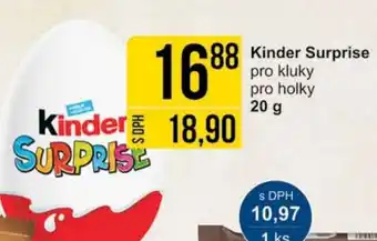 Jip Kinder Surprise nabídka