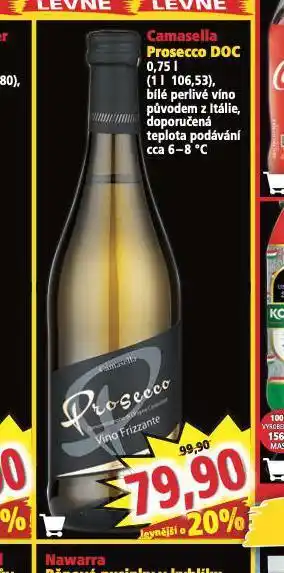 Norma Camasella prosecco doc nabídka