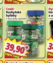 Norma Cook! kuchyňské bylinky nabídka