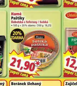 Norma Hamé paštiky nabídka