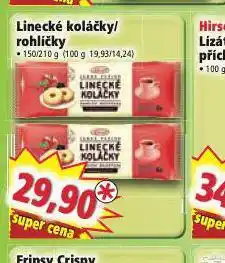 Norma Linecké koláčky / rohlíčky nabídka